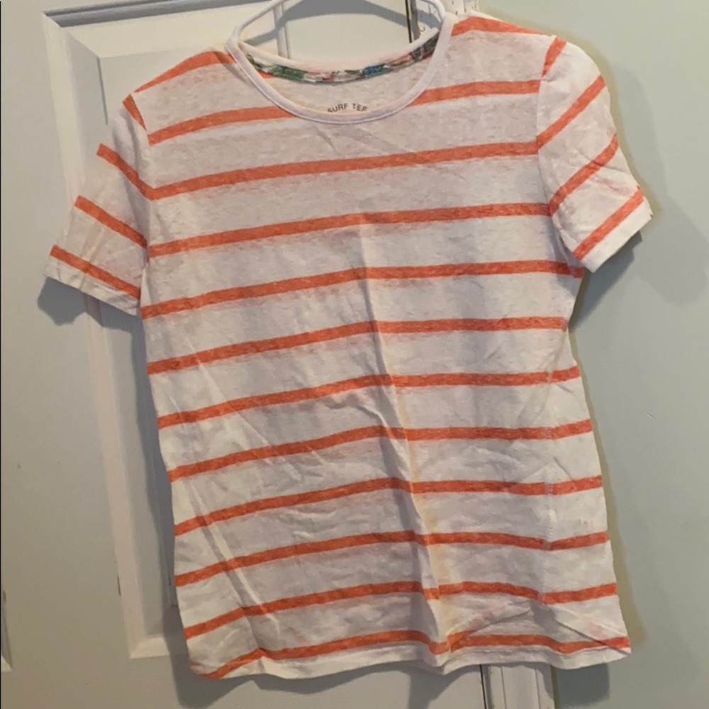 Pink Striped Tee